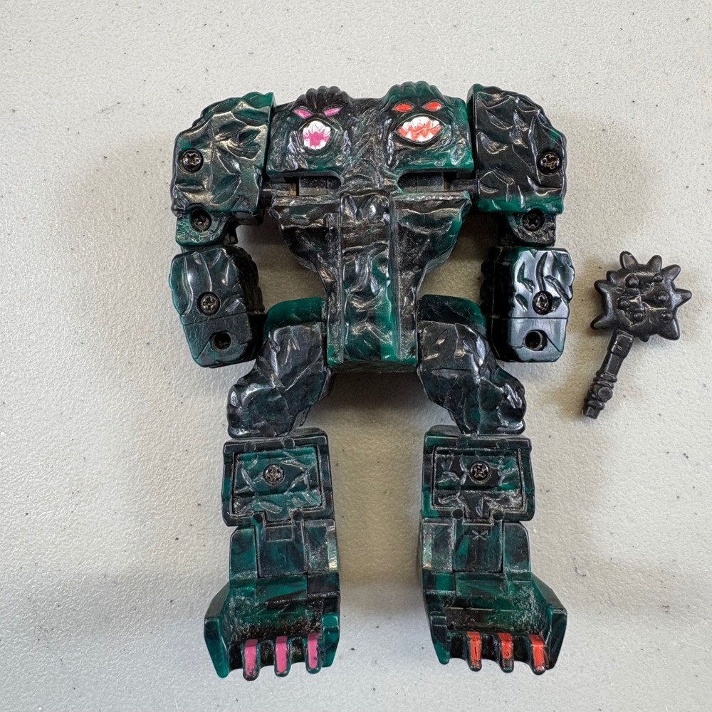Vintage 1985 Bandai Rock Lords Transforming Gobots Action Figure Sticks n Stones
